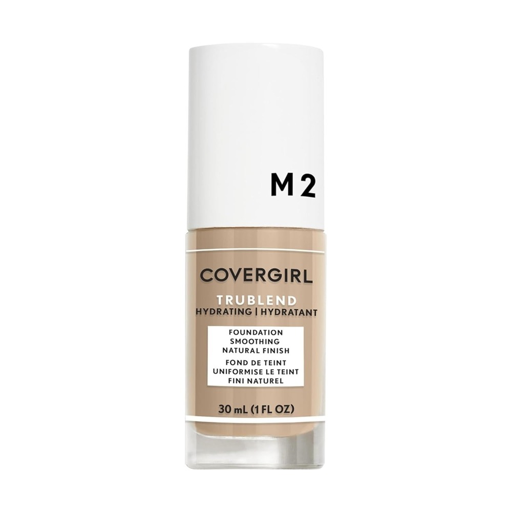Covergirl Trublend Liquid Foundation M2 Medium Light 1 Fl Oz New